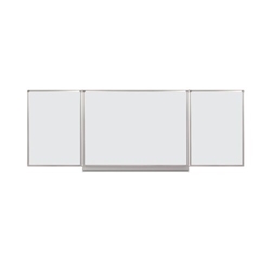 Bi-Office Infinity Trio Magnetic Lacquered Steel Surface Aluminium Frame 120x90cm TR02020509770