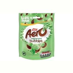Nestle Aero Bubbles Peppermint Milk Chocolate Sharing Bag 92g 12505870