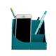 Exacompta Skandi Recycled Plastic PenWave Pen Pot Pacific Blue 69534D