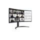 LG 34WR55QK-B 34 Inch 3440 x 1440 Pixels Wide Quad HD VA Panel HDMI DisplayPort USB-C Monitor