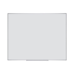 Earth Maya Magnetic Whiteboard 180x90cm Enamel Surface Aluminium Frame CR1120790