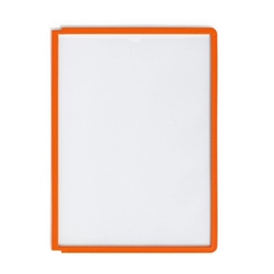 Durable SHERPA Replacement Display Panels - 5 Pack - A4 Orange