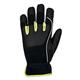 Portwest Pw3 Tradesman Glove 1 Pair Black/Yellow Small (Pack of 12) A771BKYS