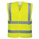 Portwest Hi Vis Band and Brace Vest L/XL Yellow (Pack of 10)