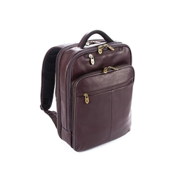 Falcon Laptop Backpack Full Grain Luxury Leather Brown FI6706