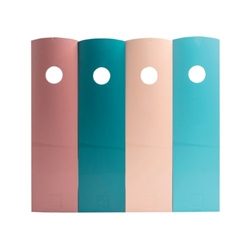 Exacompta Skandi Mag-Cube Magazine File Assorted (Pack of 4) 182606SETD