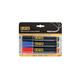 Bi-Office Inkstring XL Drywipe Marker Assorted Colours (Pack of 3) PE4004