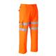 Portwest Hi Vis Rail Work Trousers 2XL Orange Tall