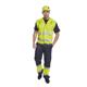 Portwest Hi Vis Contrast Class 1 Service Trousers S Yellow/Navy