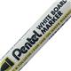 Pentel Everyday Drywipe Marker Bullet Tip 4.2mm Line width 2.1mm Black (Pack 12) - MW85-AE