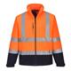 Portwest Hi Vis Contrast Softshell 3L XL Orange/Navy