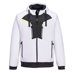 Portwest DX4 Zipped Hoodie M White
