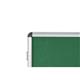 Bi-Office Enclore Display Case Green Felt Acrylic Aluminium Frame 15xA4 VT640102150