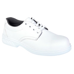 Portwest Steelite Laced Safety Shoe S2 FO SR 46 White