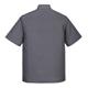 Portwest Cumbria Chefs Jacket S/S L Slate Gry