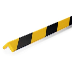 Durable Adhesive Warning Corner Impact Protection Profiles C19 - 1 Metre