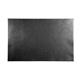 Durable Genuine Leather Non-Slip Desk Mat PC Keyboard Pad - 65x45 cm - Black