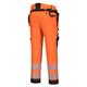 Portwest DX4 Hi Vis Detachable Holster Pocket Trousers 30 Orange/Blk