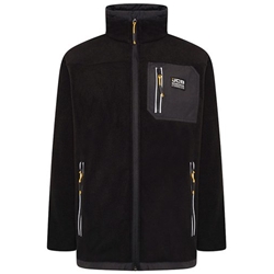JCB Trade Fleece Full Zip Black 2XL DY2Q-XXL
