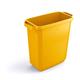 Durable 60L Waste Bin Yellow - Rectangular Recycling Bin - Food Bin - DURABIN