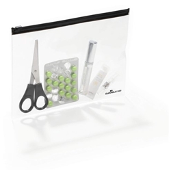 Durable Water Resistant Zip Lock Bags - 5 Pack - A5 Clear