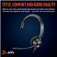 Poly Blackwire 3310 Monaural MS USB-C/A Headset 8X216AA