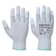 Portwest Anti-Static PU Fingertip Glove 1 Pair Grey 2XS (Pack of 12) A198GRRXXS