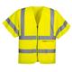 Portwest Hi Vis Band and Brace Zip Vest S/S XL Yellow