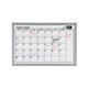 Bi-Office Magnetic Monthly Planner Whiteboard Grey Frame 60x40cm MM03062839