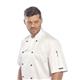 Portwest Kent Chefs Jacket S/S XS Blk