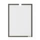 Durable Self Adhesive Easy-Insertion Info Pocket Signage - 5 Pack - A4 Grey