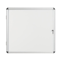 Bi-Office Enclore Magnetic Display Case Acrylic Door Aluminium Frame 6xA4 VT620109150