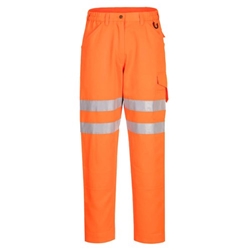 Portwest Eco Hi Vis Work Trousers 48 Orange