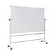 Bi-Office Revolving Whiteboard Lacquered Steel Surface 180x120cm QR0503