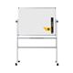 Bi-Office Revolving Whiteboard Lacquered Steel Surface 120x90cm QR0203