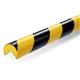 Durable Corner Protection Profile C25R Yellow/Black (Pack of 5) 1100130