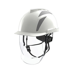 MSA V-Gard 950 Electrician Set White C & W Grey Stickers