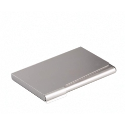 Durable Slim Recycled Aluminium Business Card Holder RFID - for 20 Cards - Metal