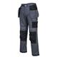 Portwest PW3 Holster Work Trousers 32 Zoom Gry & Blk Short
