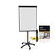 Bi-Office Classic Magnetic Mobile Easel Black Structure 70x100cm EA4806185