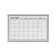 Bi-Office Magnetic Monthly Planner Whiteboard Grey Frame 60x40cm MM03062839