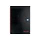 Oxford Black N Red Hardback Wirebound Notebook 140 Pages A4 (Pack of 2) 400194794