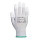 Portwest Anti-Static PU Fingertip Glove 1 Pair Grey Small (Pack of 12) A198GRRS