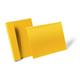 Durable Hanging Ticket Holder Label Pocket Document Pouch - 50 Pack - A4 Yellow