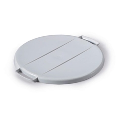 Durable DURABIN 40L Round Bin Lid - Strong Food & Freezer Safe - Grey