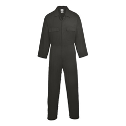 Portwest Euro Cotton Work Coverall L Blk