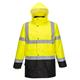 Portwest Hi Vis 5-in-1 Contrast Essential Jacket XL Yellow/Blk