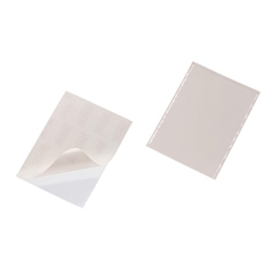 Durable POCKETFIX Self-Adhesive Clear Label Sleeve Pockets - 5 Pack - A5