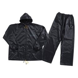 JCB Two-Piece Rainsuit Black L D+AA-L