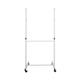Bi-Office Ultimate Grey Mobile Board Structure 80 Angle 77x151cm EA4401